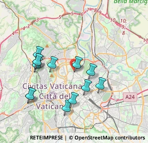 Mappa Via del Sacro Cuore di Maria, 00197 Roma RM, Italia (3.88)