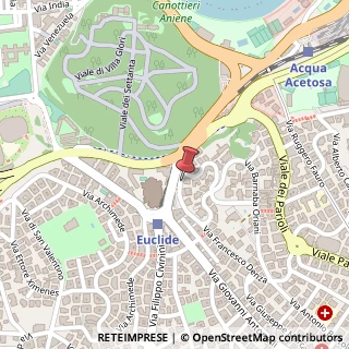 Mappa Via Francesco Denza, 50/a, 00197 Roma, Roma (Lazio)