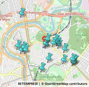 Mappa Via del Sacro Cuore di Maria, 00197 Roma RM, Italia (0.993)