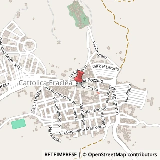 Mappa Via Oreto, 190, 92011 Cattolica Eraclea, Agrigento (Sicilia)