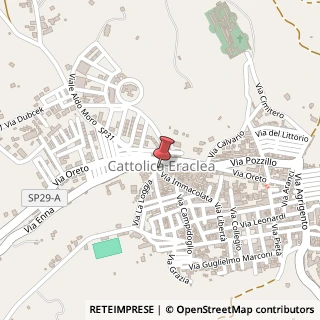 Mappa Via Immacolata, 9, 92011 Cattolica Eraclea, Agrigento (Sicilia)