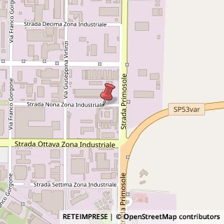 Mappa Zona industriale IX strada, 5, 95121 Catania CT, Italia, 95121 Catania, Catania (Sicilia)