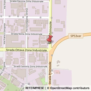 Mappa Via XVIII Strada, 95121 Catania, Catania (Sicilia)