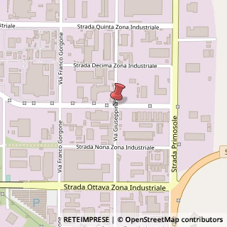 Mappa Terza Strada Zona Industriale,  1, 95100 Catania, Catania (Sicilia)