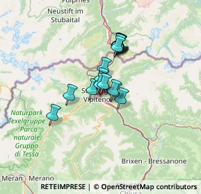 Mappa Via dell´Isarco, 39049 Val di Vizze BZ, Italia (8.21611)