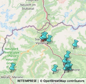 Mappa Via dell´Isarco, 39049 Val di Vizze BZ, Italia (19.10833)