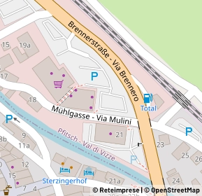 Mappa Via Mulini, 39049 Vipiteno BZ, Italia (0.09231)