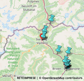 Mappa Via Frundsberg, 39049 Vipiteno BZ, Italia (18.95071)