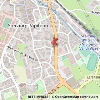 Mappa Via Brennero, 36, 39049 Vipiteno, Bolzano (Trentino-Alto Adige)