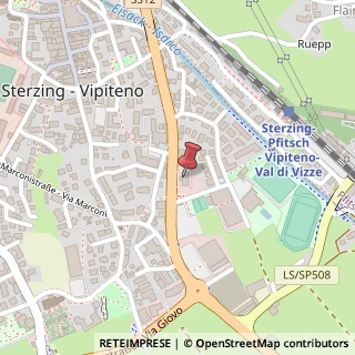 Mappa Via Brennero, 8, 39049 Vipiteno, Bolzano (Trentino-Alto Adige)