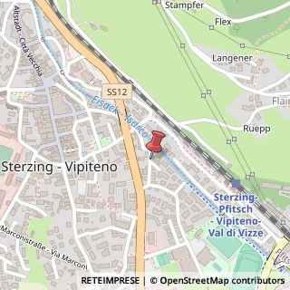 Mappa Via della concia 3, 39049 Vipiteno, Bolzano (Trentino-Alto Adige)