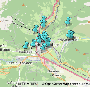 Mappa Via Dante, 39049 Vipiteno BZ, Italia (1.087)