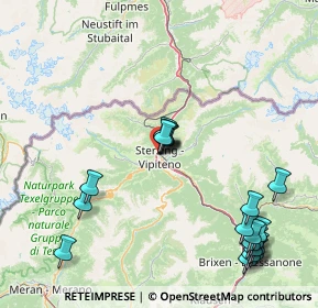 Mappa Via Streunturn, 39049 Vipiteno BZ, Italia (18.93)