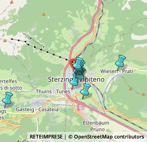 Mappa Via Streunturn, 39049 Vipiteno BZ, Italia (1.75455)