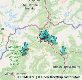 Mappa Frazione Tunes, 39049 Vipiteno BZ, Italia (9.13333)