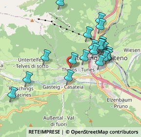 Mappa Frazione Tunes, 39049 Vipiteno BZ, Italia (1.7765)