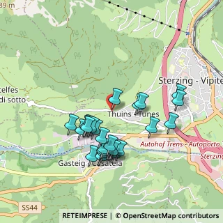 Mappa Frazione Tunes, 39049 Vipiteno BZ, Italia (0.84231)