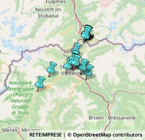 Mappa Eisackdammweg, 39049 Vipiteno BZ, Italia (8.01278)