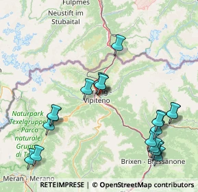 Mappa Eisackdammweg, 39049 Vipiteno BZ, Italia (18.5615)