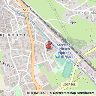 Mappa Via Johann Kofler, 15, 39049 Vipiteno, Bolzano (Trentino-Alto Adige)