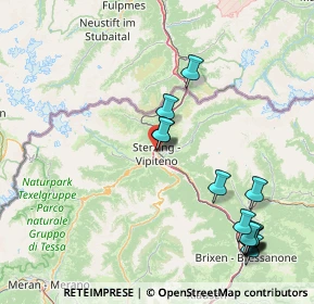 Mappa Via Città Nuova, 39049 Vipiteno BZ, Italia (18.83643)