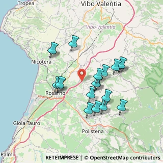 Mappa E45, 89023 Laureana di Borrello RC, Italia (7.26105)