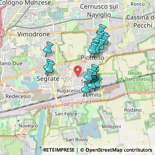 Mappa Via Pordenone, 20096 Pioltello MI, Italia (1.42526)