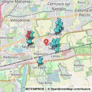 Mappa Via Pordenone, 20096 Pioltello MI, Italia (1.5445)