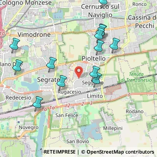 Mappa Via Pordenone, 20096 Pioltello MI, Italia (2.28769)