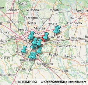 Mappa Via Pordenone, 20096 Pioltello MI, Italia (9.35733)