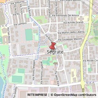 Mappa Via XXV Aprile, 10B, 20090 Segrate, Milano (Lombardia)
