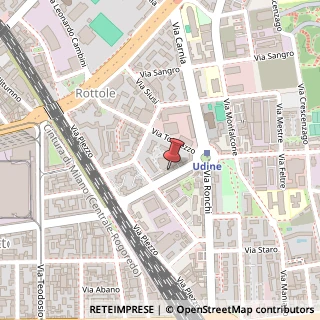 Mappa Via Pordenone, 13, 20132 Milano, Milano (Lombardia)