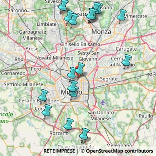Mappa Via Giovanni Battista Sammartini, 20125 Milano MI, Italia (10.794)