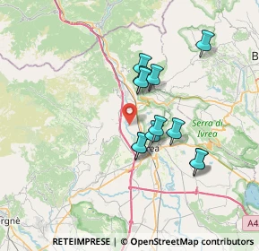 Mappa Regione Ghiare, 10016 Montalto Dora TO, Italia (5.85167)