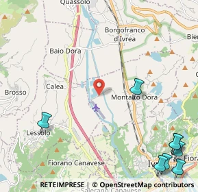 Mappa Regione Ghiare, 10016 Montalto Dora TO, Italia (3.75909)