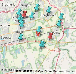 Mappa SP 161, 20060 Vignate MI (4.05059)