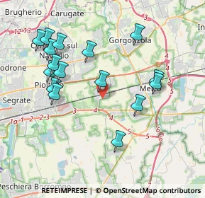 Mappa SP 161, 20060 Vignate MI (4.0425)