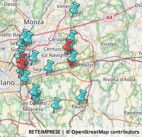 Mappa SP 161, 20060 Vignate MI (9.0575)