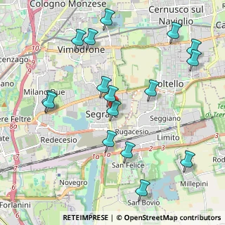 Mappa Via Don Giovanni Minzoni, 20054 Segrate MI, Italia (2.325)