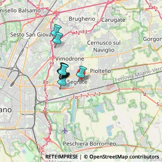 Mappa Via Don Giovanni Minzoni, 20054 Segrate MI, Italia (2.53)