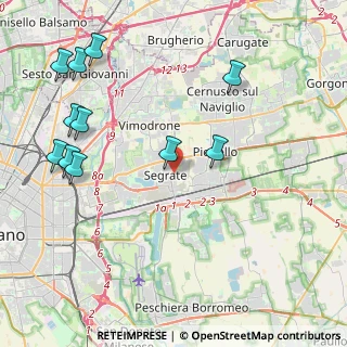 Mappa Via Don Giovanni Minzoni, 20054 Segrate MI, Italia (4.99182)