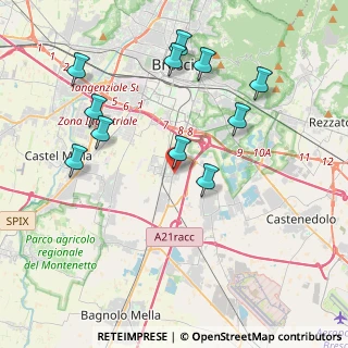 Mappa Via Lombardia, 25010 San Zeno Naviglio BS, Italia (4.17182)