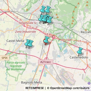 Mappa Via Lombardia, 25010 San Zeno Naviglio BS, Italia (4.12455)