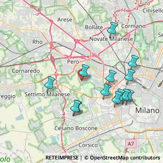 Mappa Piazza Rosa Scolari, 20151 Milano MI, Italia (3.99615)