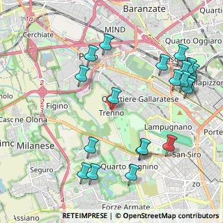 Mappa Piazza Rosa Scolari, 20151 Milano MI, Italia (2.4645)