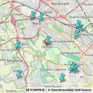 Mappa Piazza Rosa Scolari, 20151 Milano MI, Italia (2.9075)