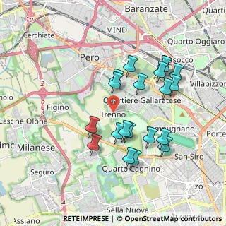Mappa Piazza Rosa Scolari, 20151 Milano MI, Italia (1.7605)