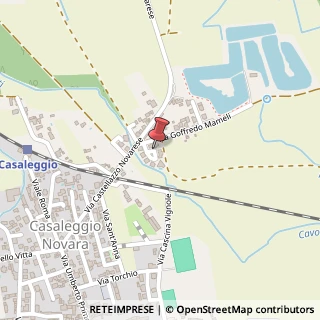 Mappa Via Mameli, 2/o, 28060 Casaleggio Novara, Novara (Piemonte)