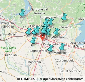 Mappa Via A.Moro, 25010 San Zeno Naviglio BS, Italia (9.30706)