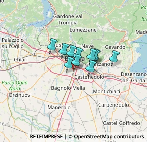 Mappa Via A.Moro, 25010 San Zeno Naviglio BS, Italia (7.00364)